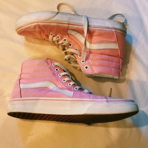 Pink High Top Vans